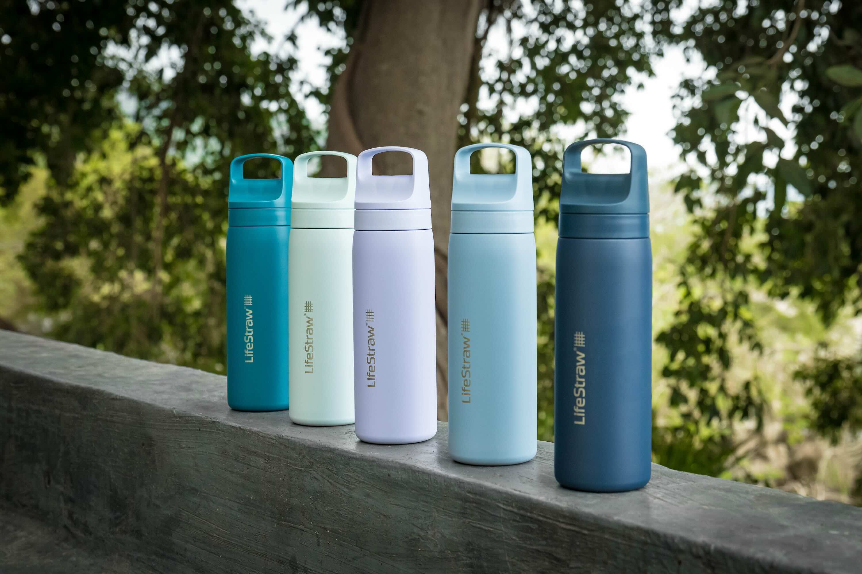 Lifestraw Go 530 ml waterfles met filter - Purple