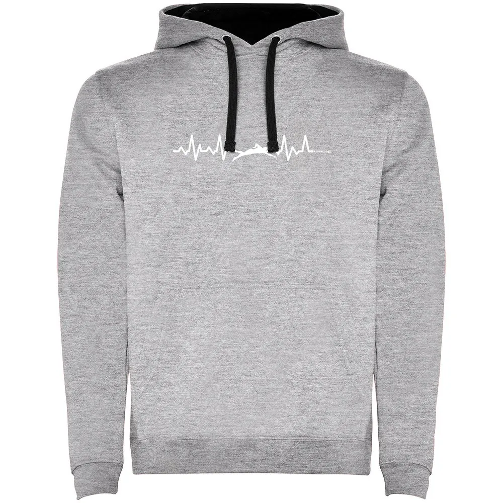 Kruskis Swimming Heartbeat Two-Colour kapuzenpullover