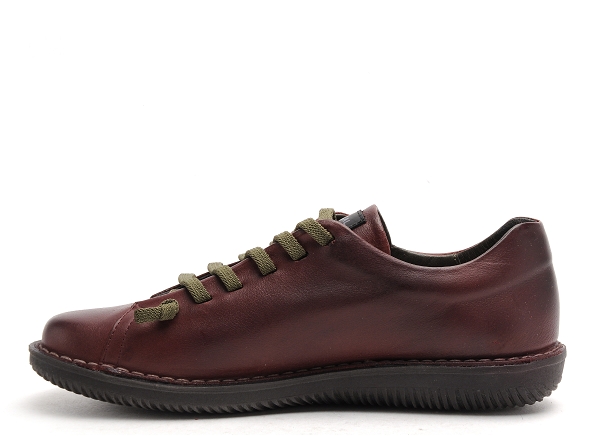 Chacal boots bottine plates femme 6002 bordeaux