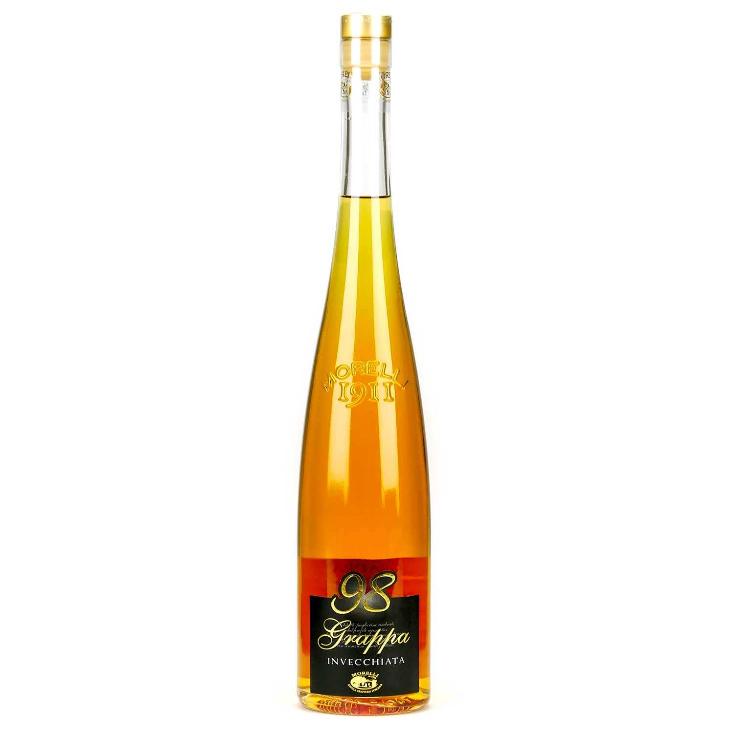 Grappa 98 Invecchiata - eau de vie italienne 40% - Liquori Morelli