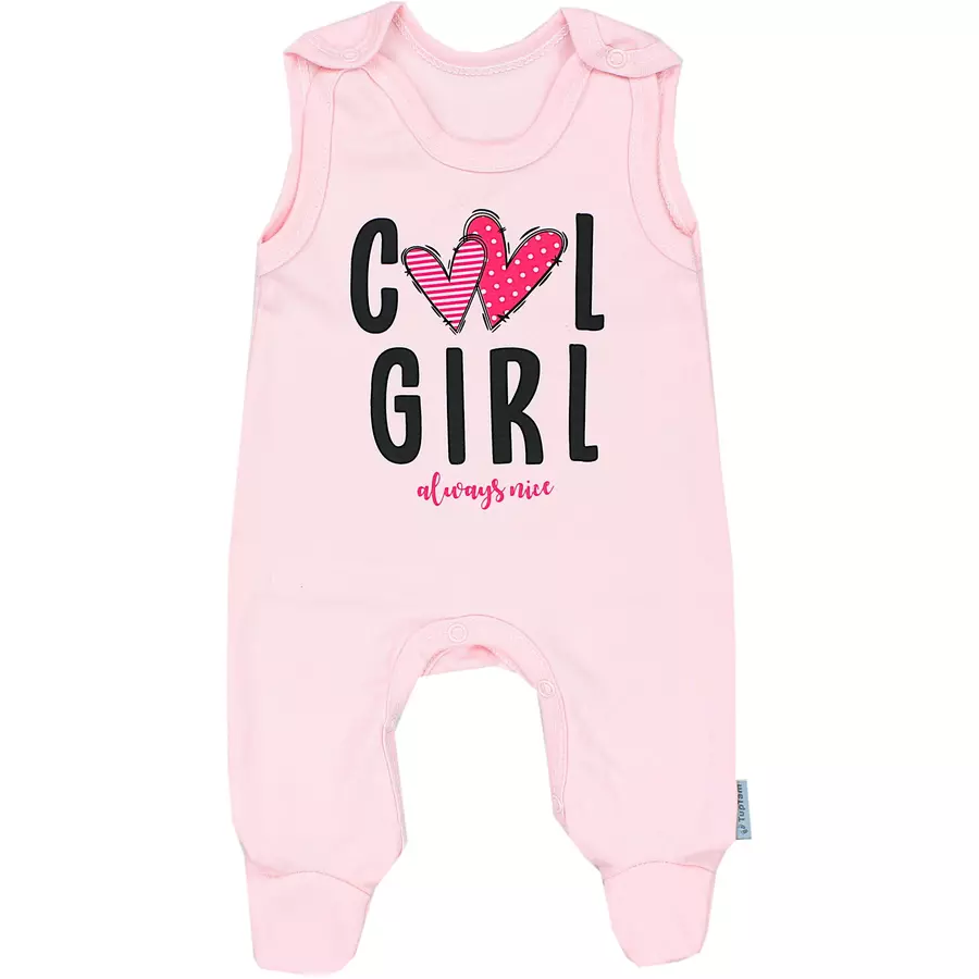 TupTam Baby Mädchen Strampler mit Aufdruck Spruch 3er Pack ecru