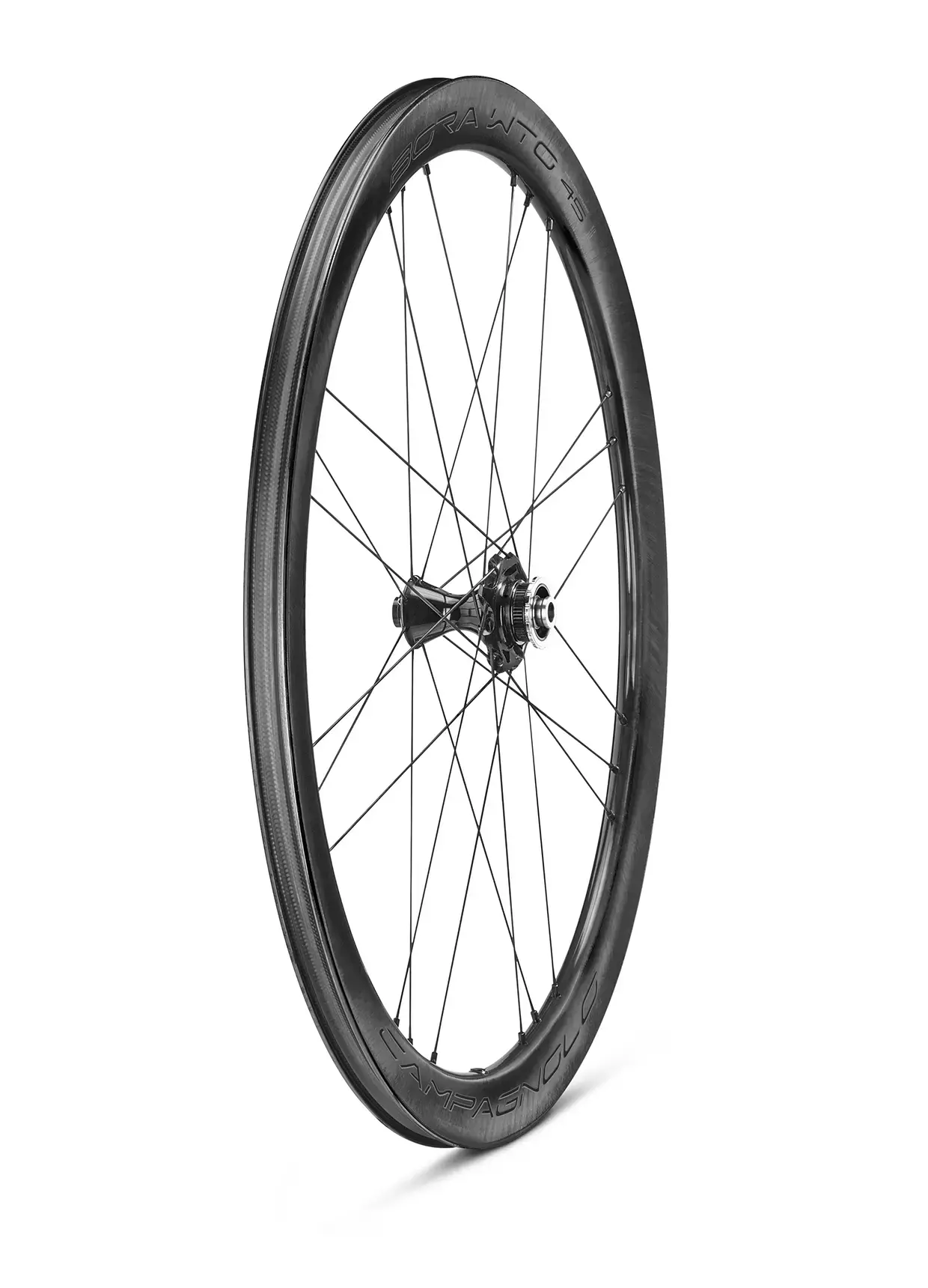 Campagnolo Bora WTO 45 Carbon Disc Race Wielset Zwart