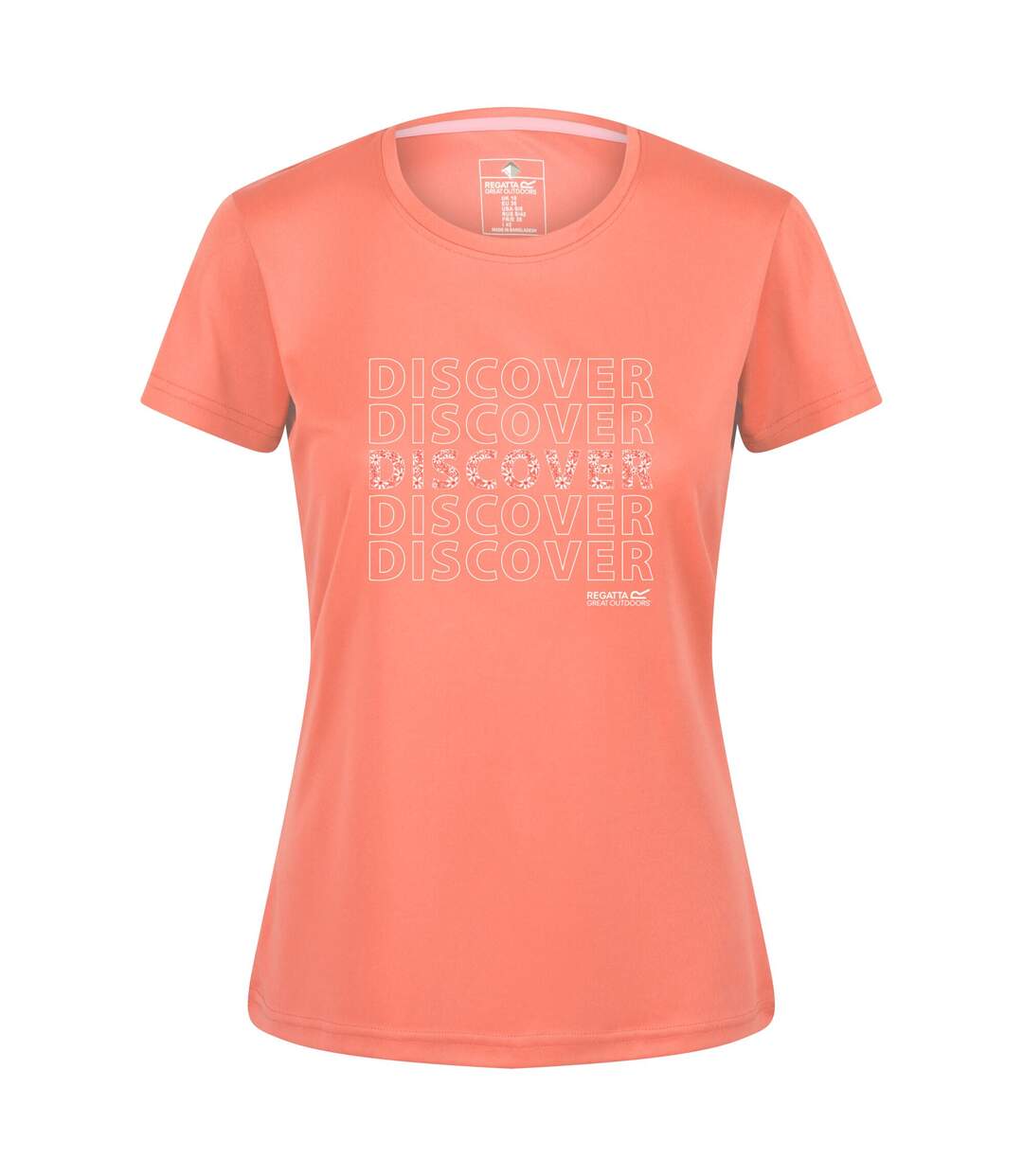 Regatta - T-shirt FINGAL - Femme (Corail) - UTRG6859