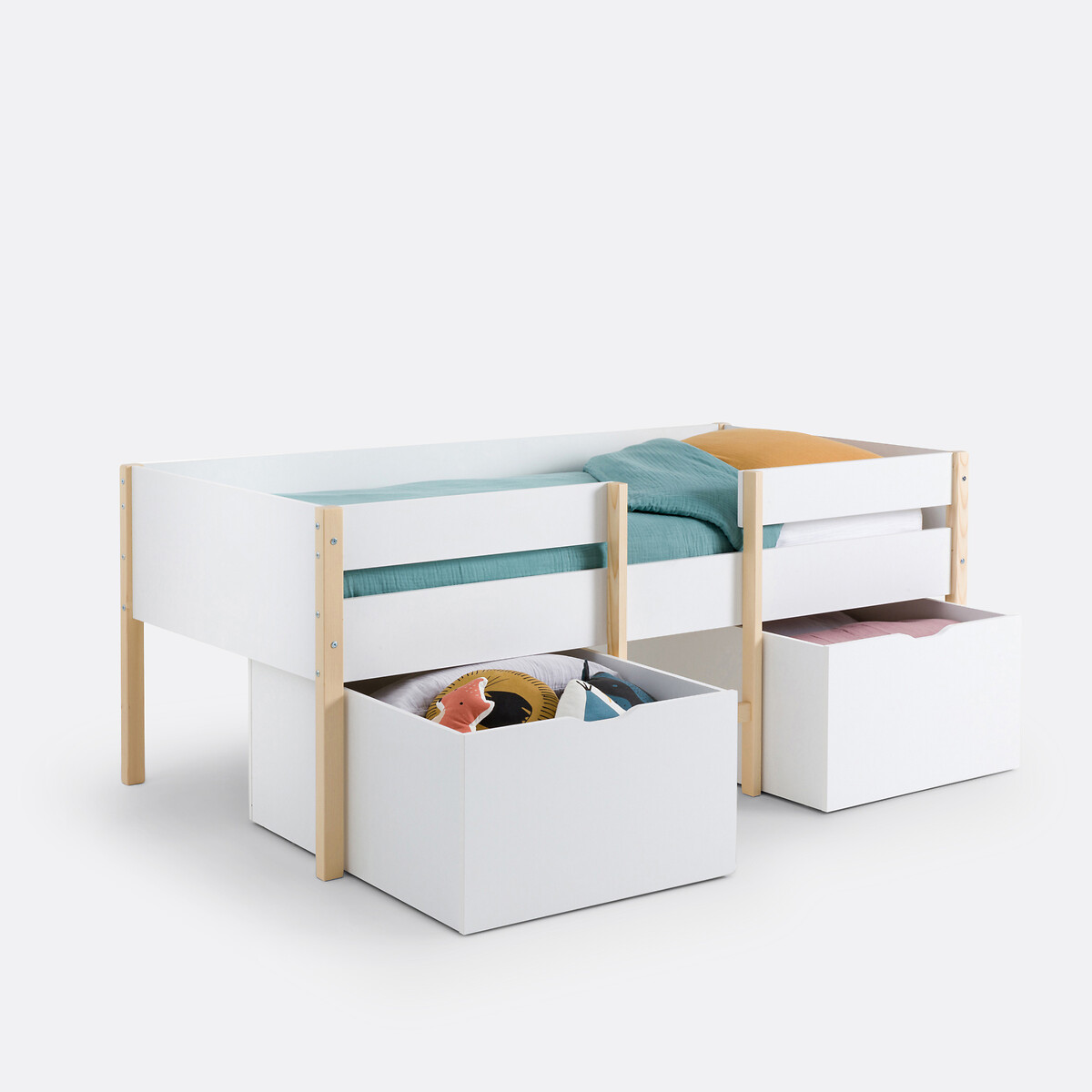 LA REDOUTE INTERIEURS<br>Cama infantil de altura média, Danis