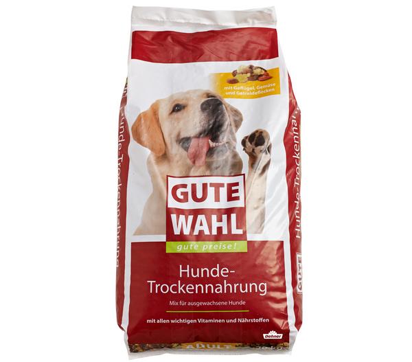 Gute Wahl Trockenfutter für Hunde Adult