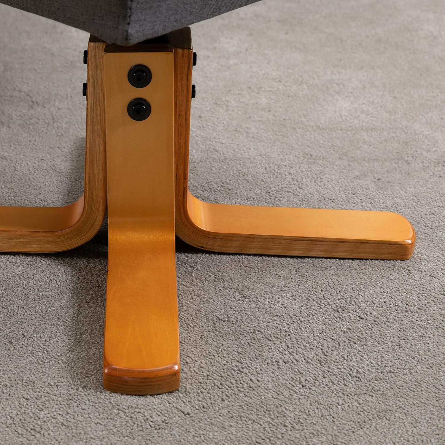 HOMCOM Relaxsessel mit Hocker, 360°drehbarer Fernsehsessel mit Massage, Liegefunktion, Massagesessel mit Seitentasche, TV-Sessel, Polyester für Wohnzimmer Dunkelgrau