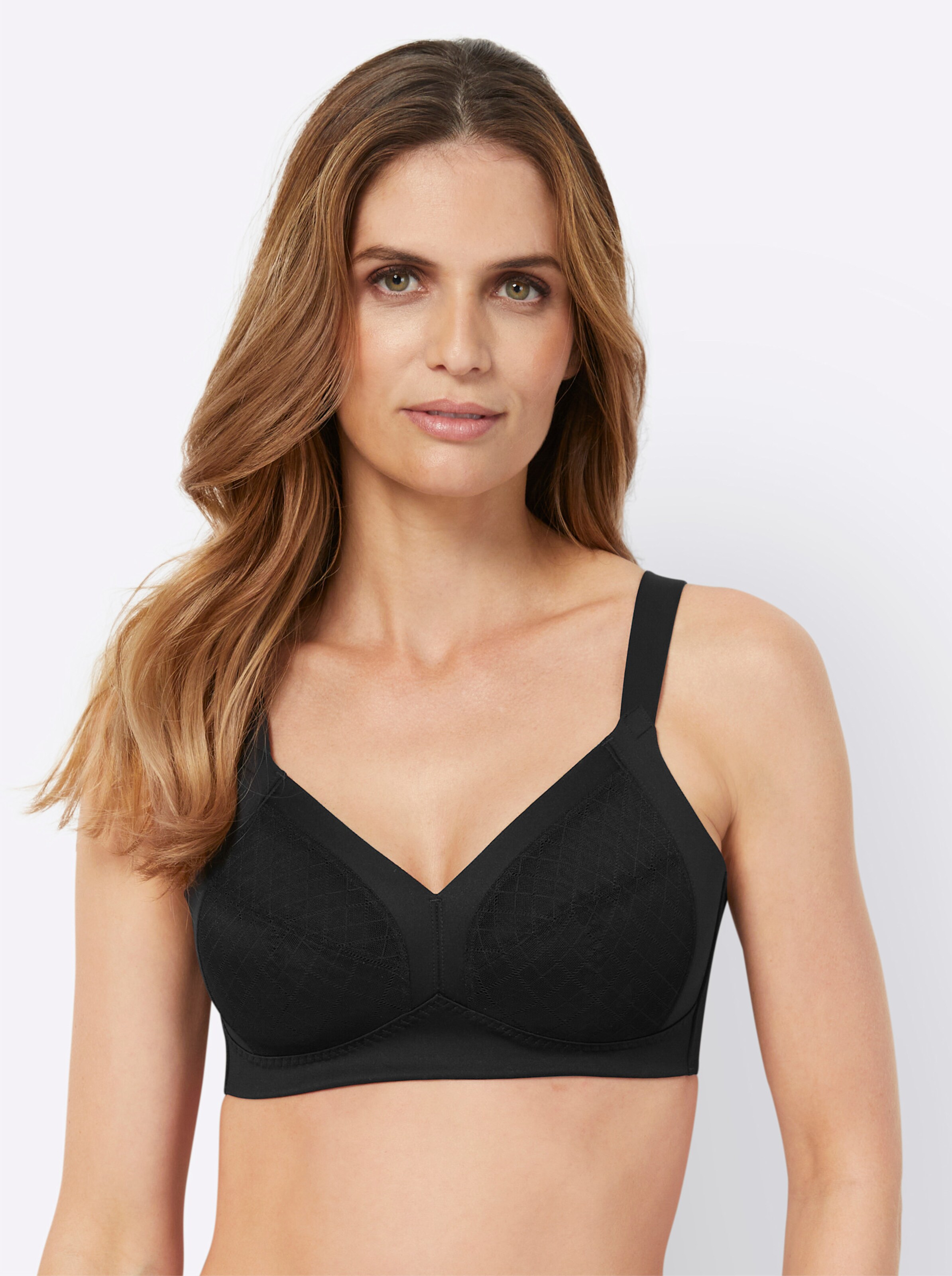 Anita Komfort-BH ohne Bügel in schwarz