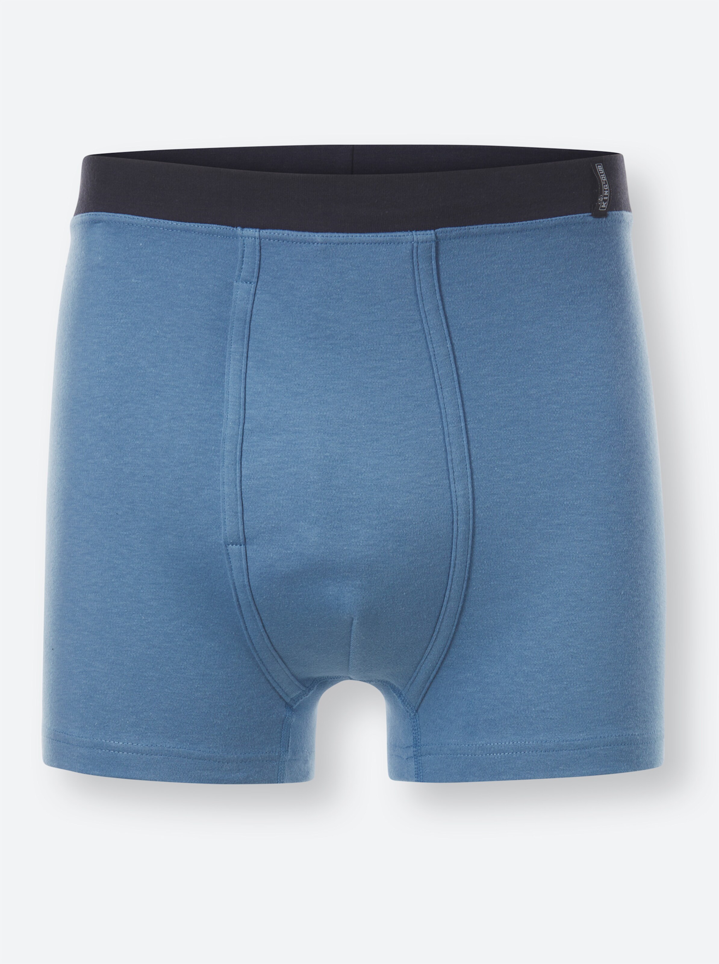 KINGsCLUB Hose kurz in marine + mittelblau