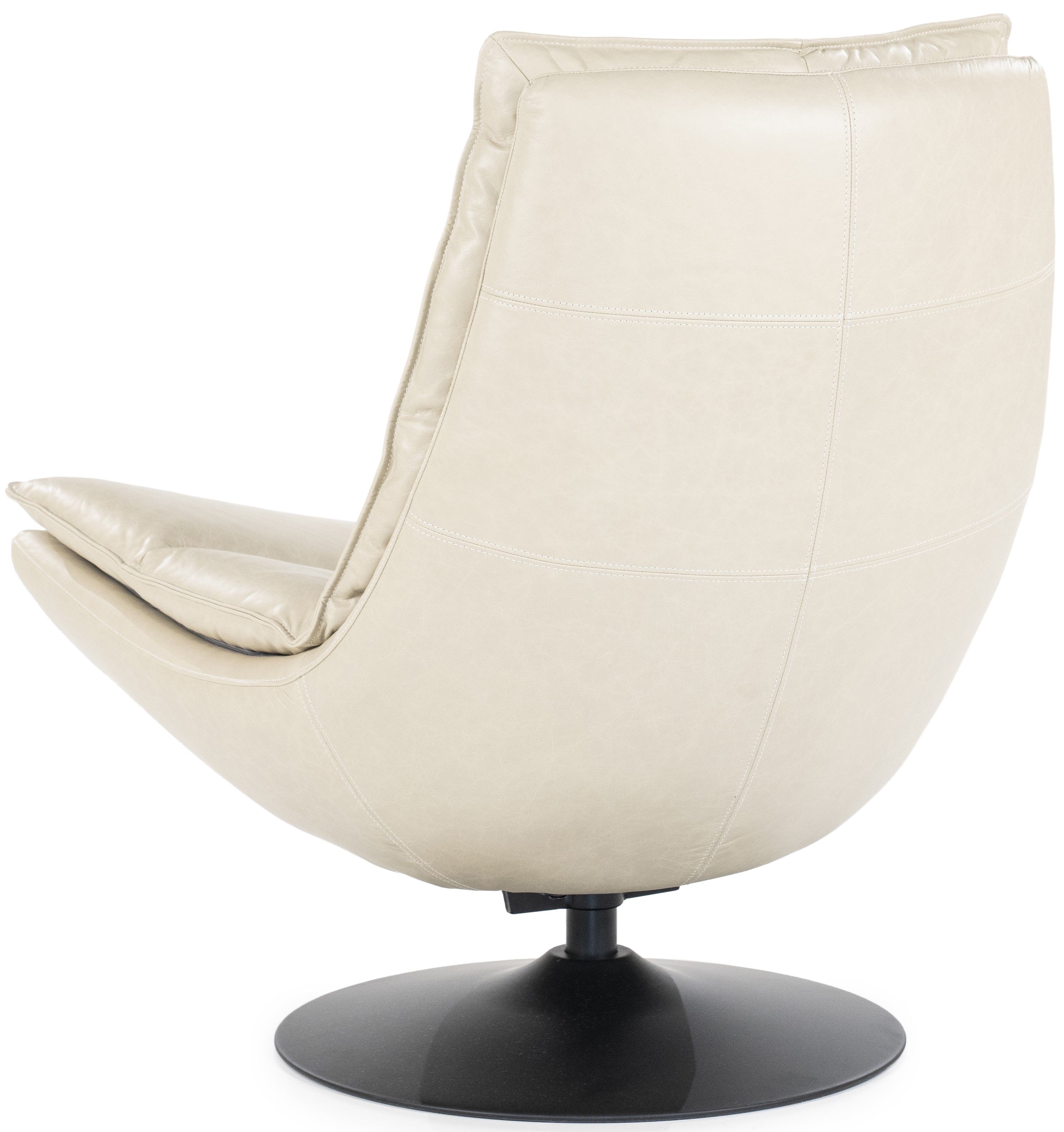 Draaifauteuil - beige boho leder | 95937 Sven B89 x D86 x H93 cm