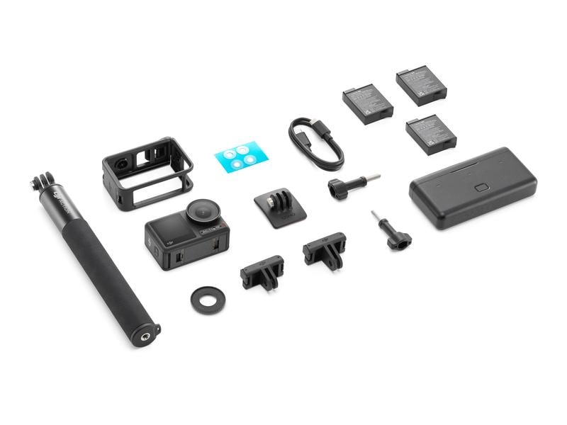 DJI Actionkamera Osmo Action 4 Adventure Combo Action-Cam mit überragender Bildqualität