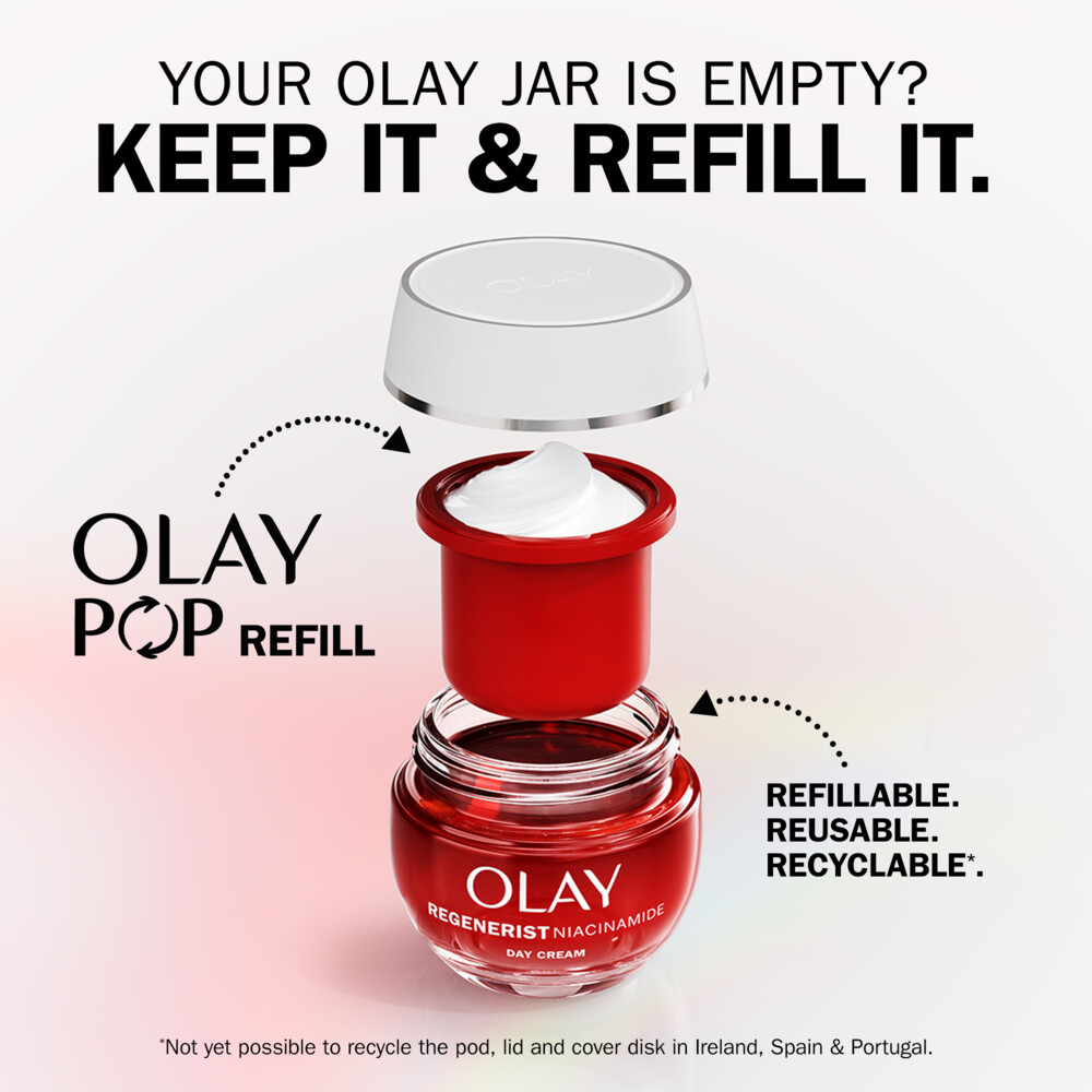 Olay Navulling Dagcrème Regenerist Niacinamide SPF3050 ml