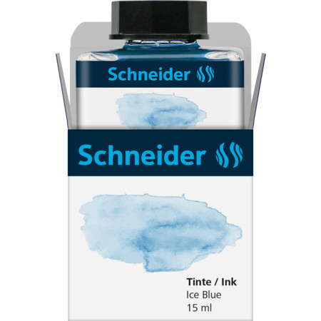 Schneider Tintenglas Pastell 15 ml Tintenglas - Ice Blue