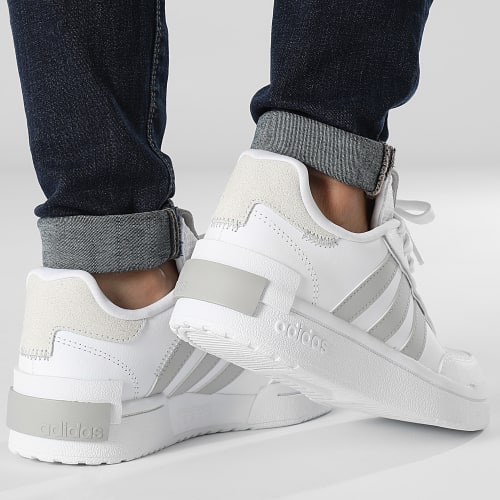 Baskets Femme Postmove IF7770 Footwear White Grey Two