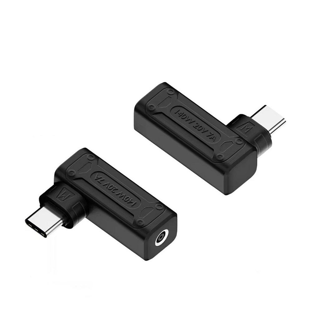 (140W) USB C (M) auf DC 4.5x0.6mm Buchse (W) Power Delivery Ladeanschluss Adapter Konverter