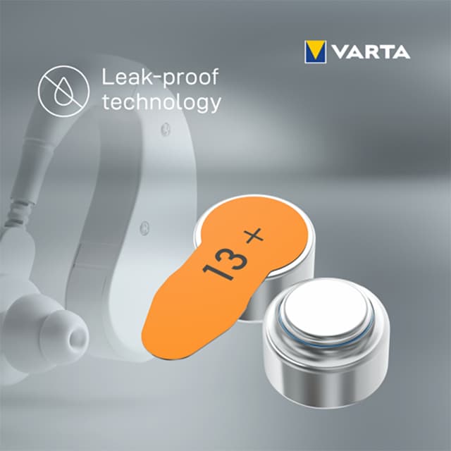 Varta 13 høreapparatsbatterier 7042215 (6-pk)