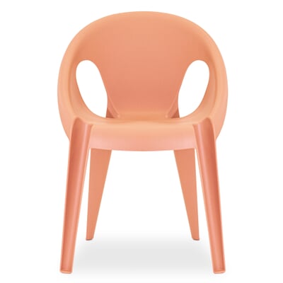 Armlehnstuhl Bell Chair, Orange