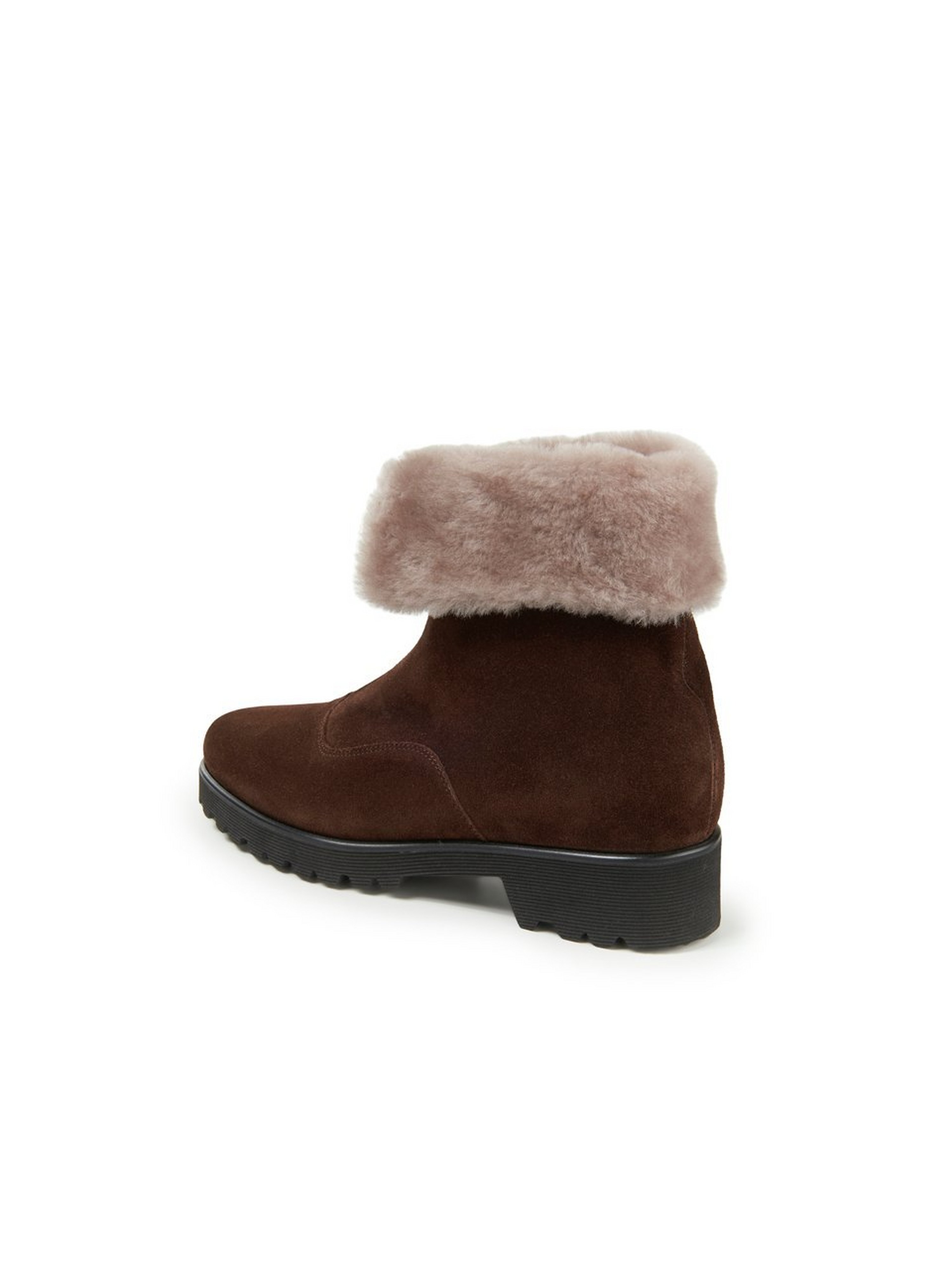 Lammfell-Stiefelette
