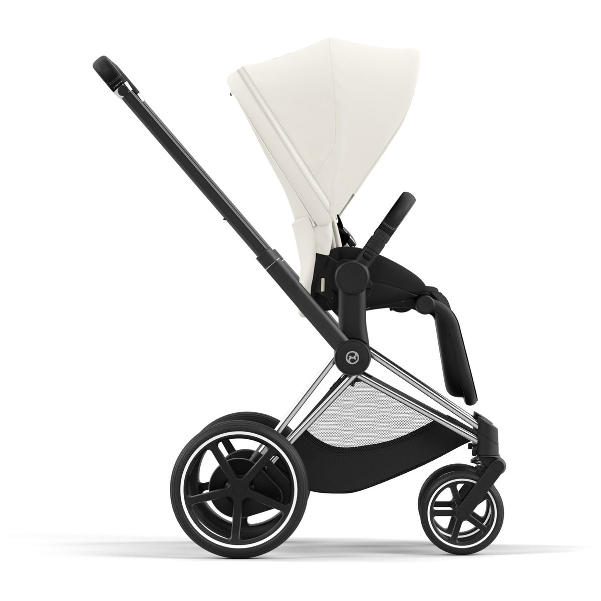 CYBEXCYBEX   ePriam 2.0 Chrome Black Kombikinderwagen off white light beige
