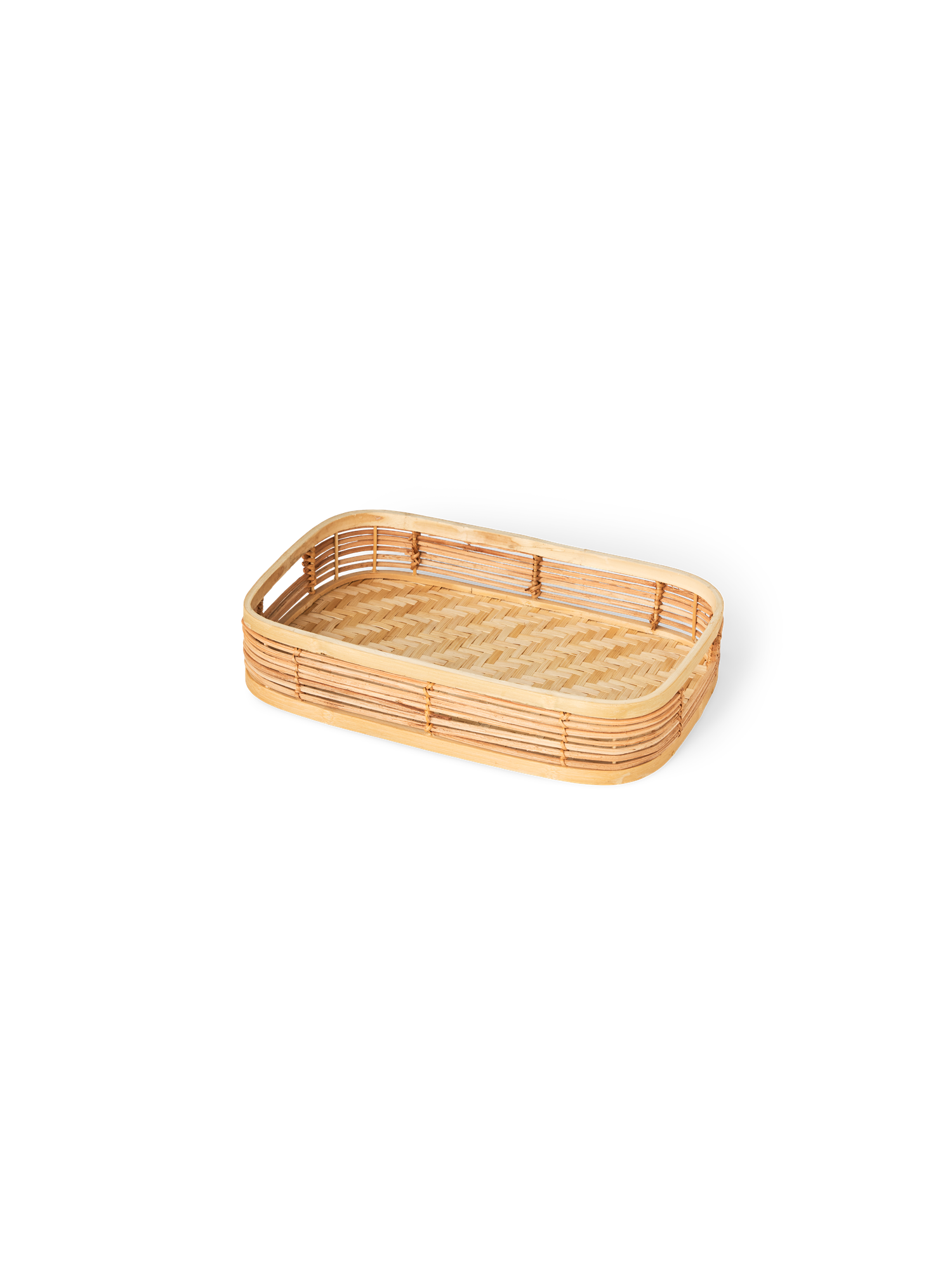 Bakke | Bambus. 35 x 23 x 7 cm. | Nature