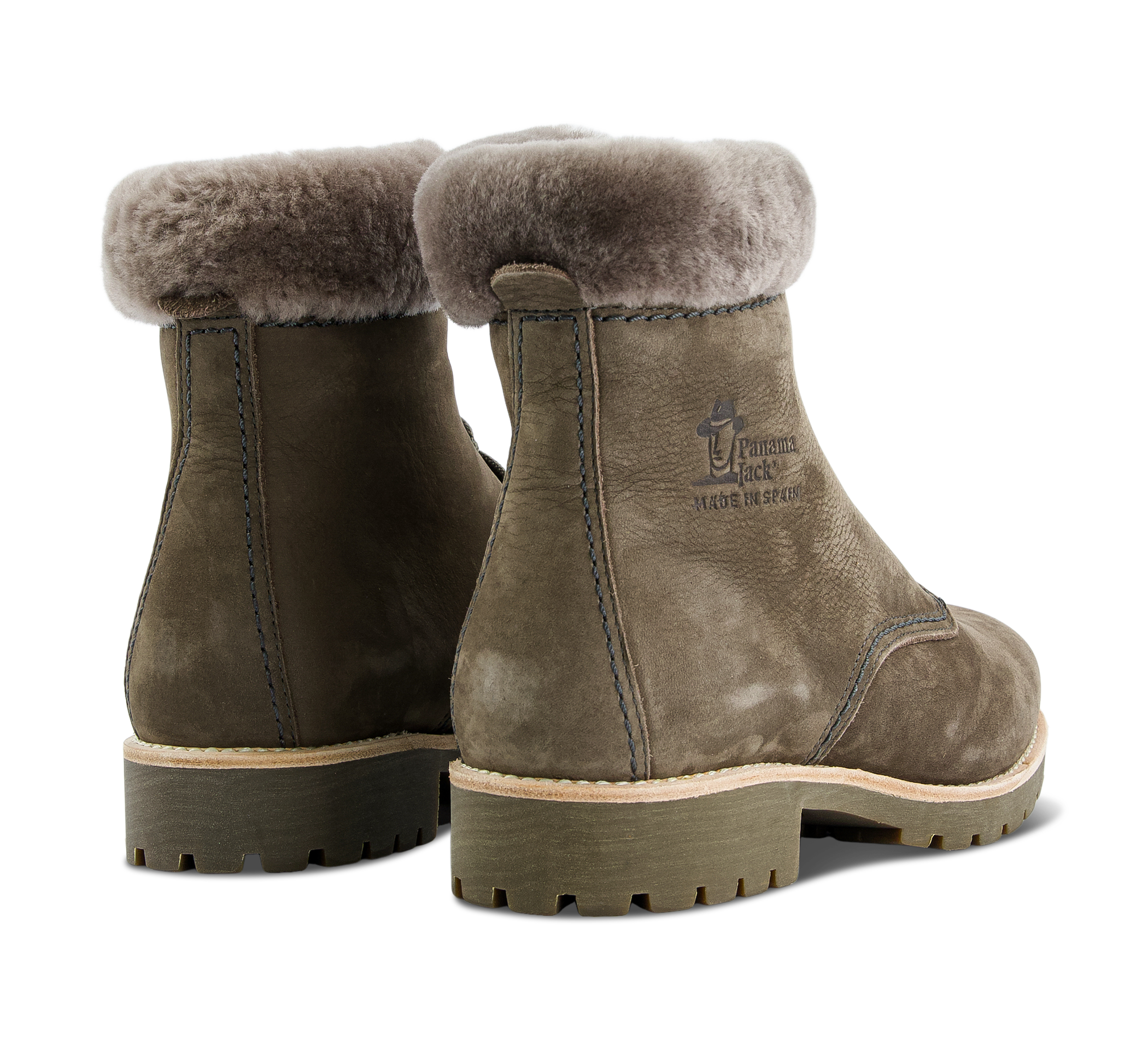 Panama Jack Panama 03 - Schnürstiefel Leder grau
