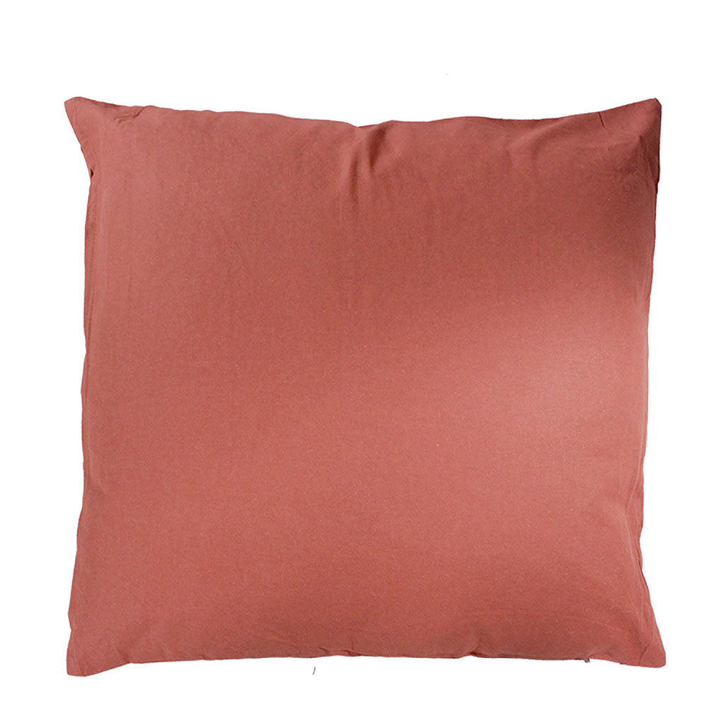 Coussin PANAMA terre cuite 60x60cm