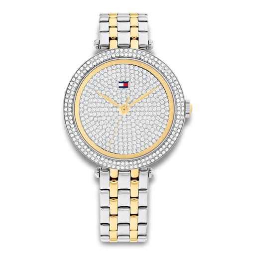 Tommy Hilfiger Natalie 1782760 Dameur, Stål/Guld, 34 mm