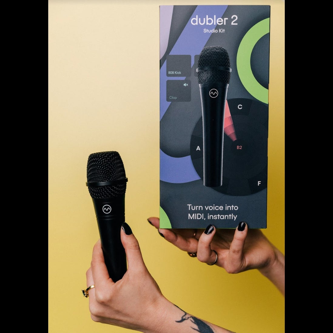 Vochlea Dubler Studio Kit 2 zang/beatbox naar MIDI converter