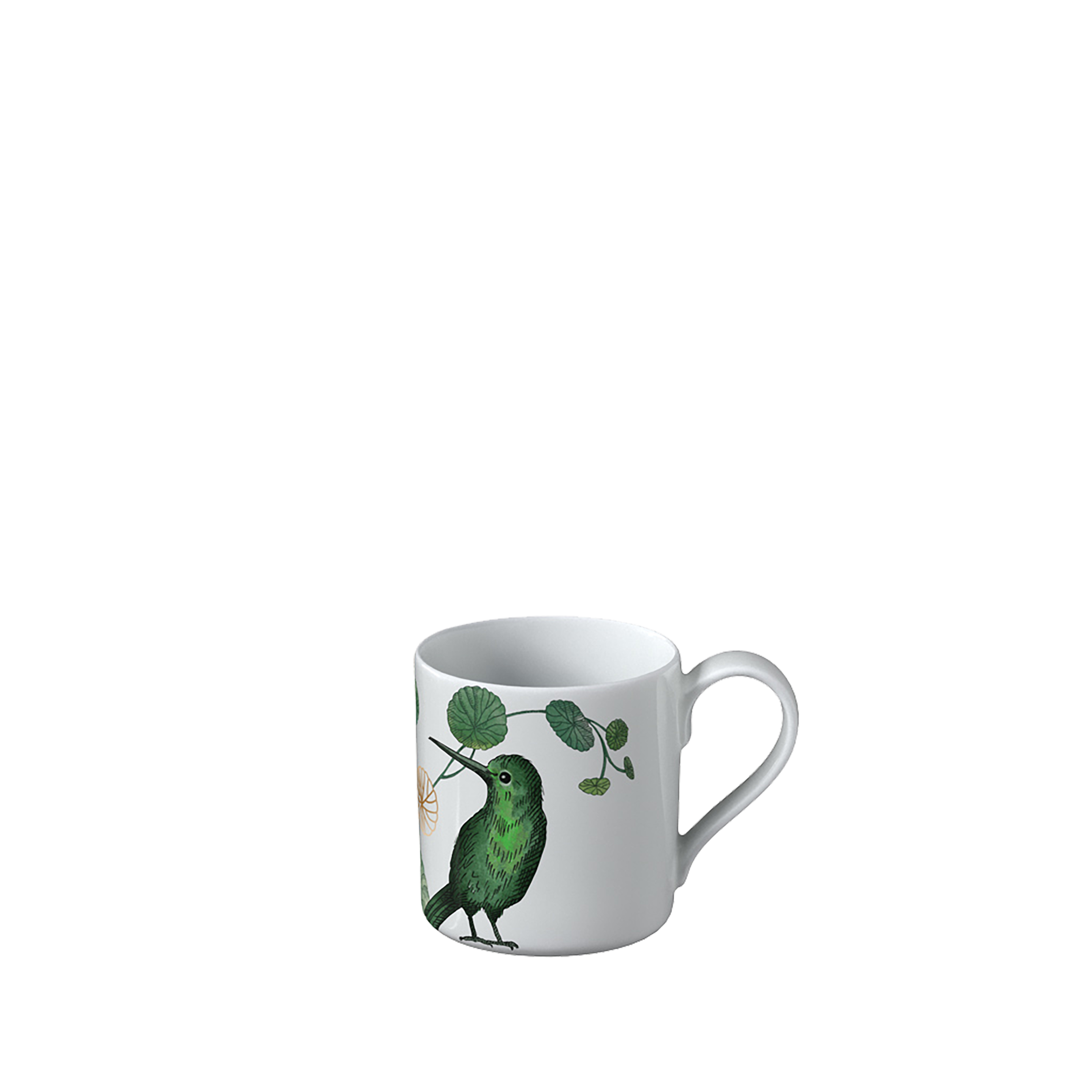 Avarua Espresso cup Multi-colored, 2.1 oz, Premium Bone Porcelain