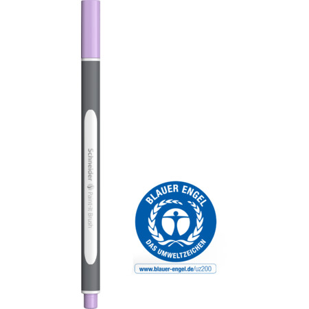 Schneider Paint-It 070 Brush pen - lilac pastel - Brush