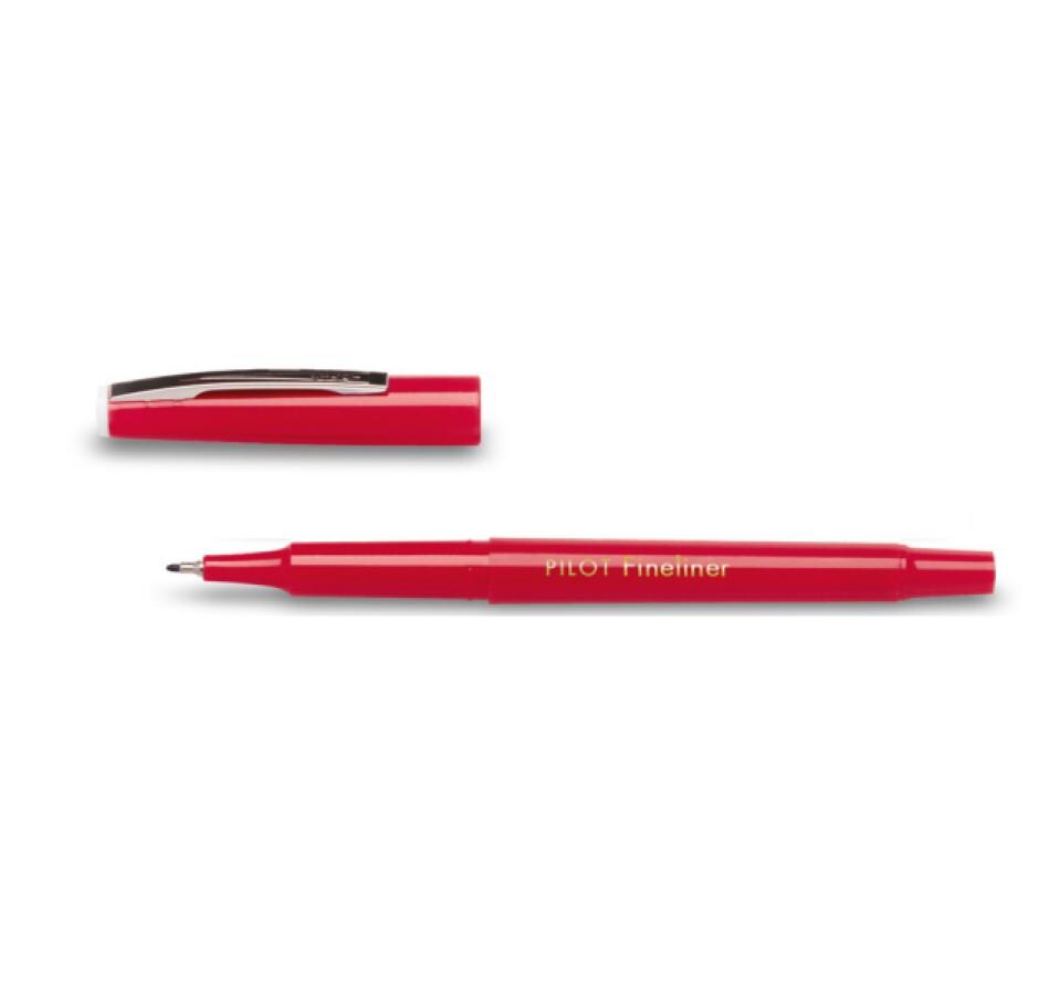 Fineliner 0.4 mm Rot, 1 StückFeinschreiber für präzises Schreiben und Zeichnen