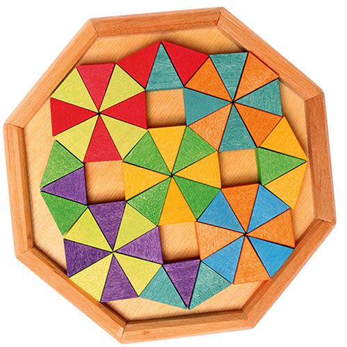 Grimm's puzzel achthoek - small - 72st