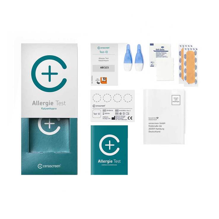cerascreen® Allergie Test Katzenhaare , 1 St