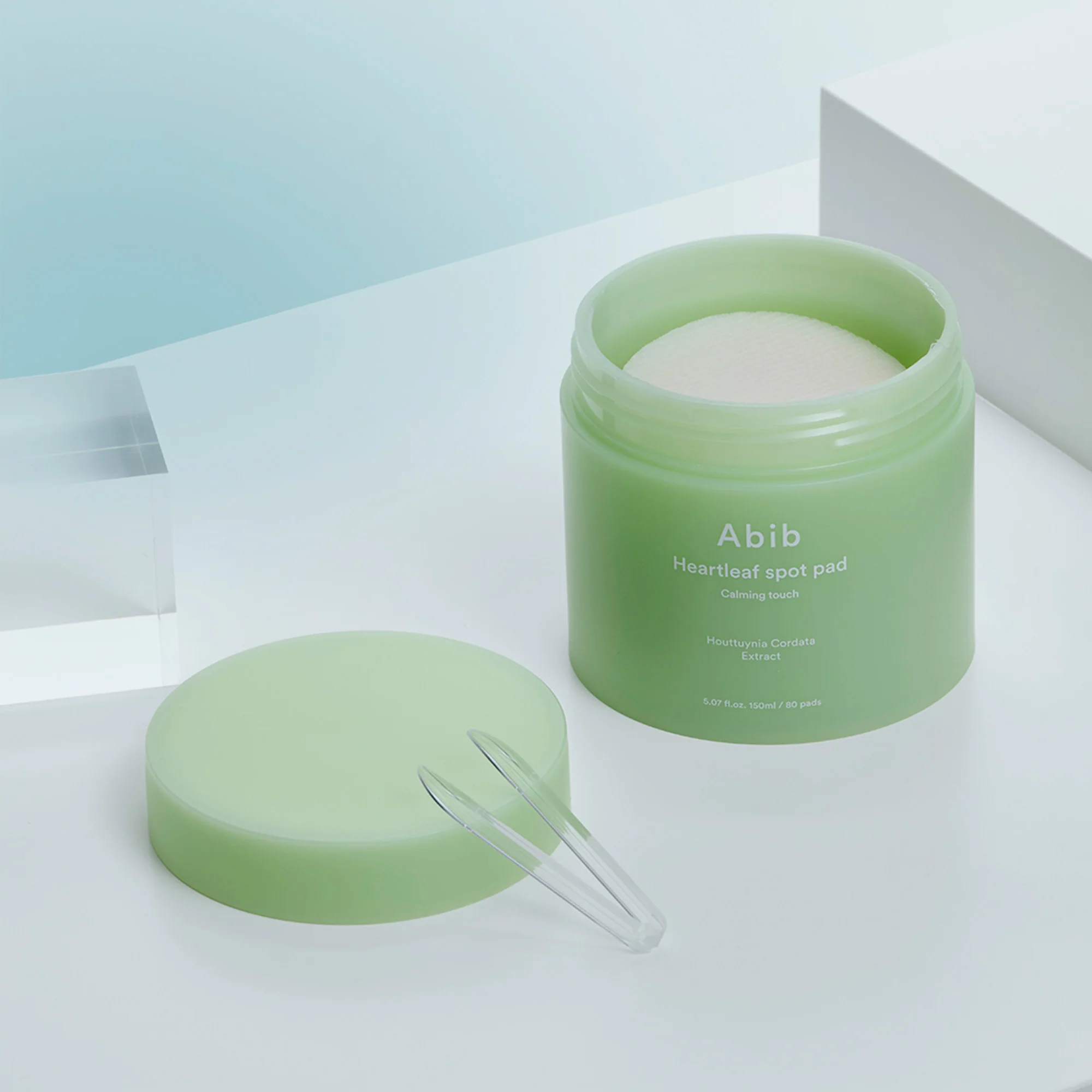 Abib Heartleaf Spot Pad Disques Exfoliants & Apaisants