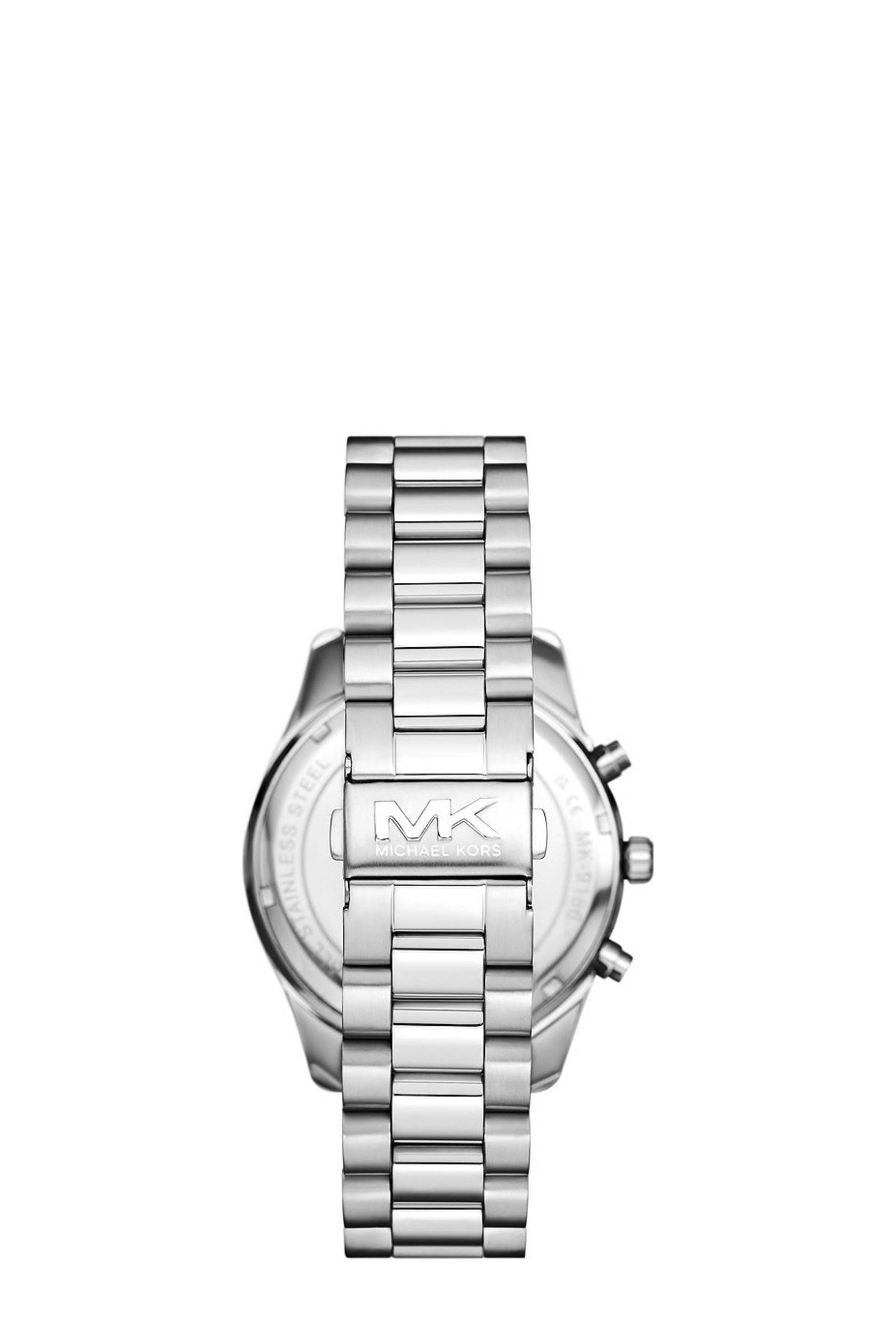 Michael Kors horloge MK1091SET Lexington zilverkleurig