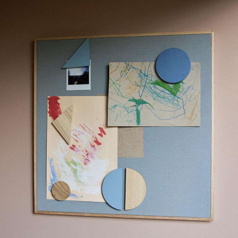 Nofred Noticeboard magneetbord incl 3 magneten Sand