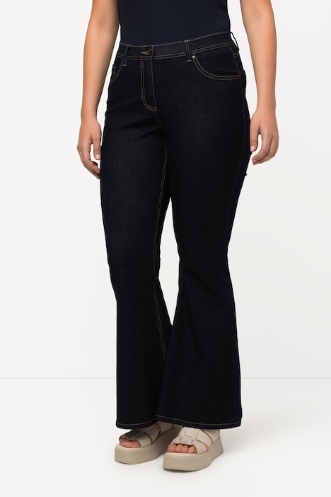Bootcut-Jeans Marie, ausgestelltes Bein, recycelt