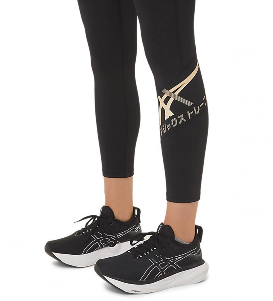 Asics Mallas Tiger 7/8 Tight negro