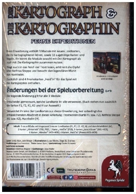 Der Kartograph & Die Kartographin: Ferne Expeditionen (Spiel-Zubehör)