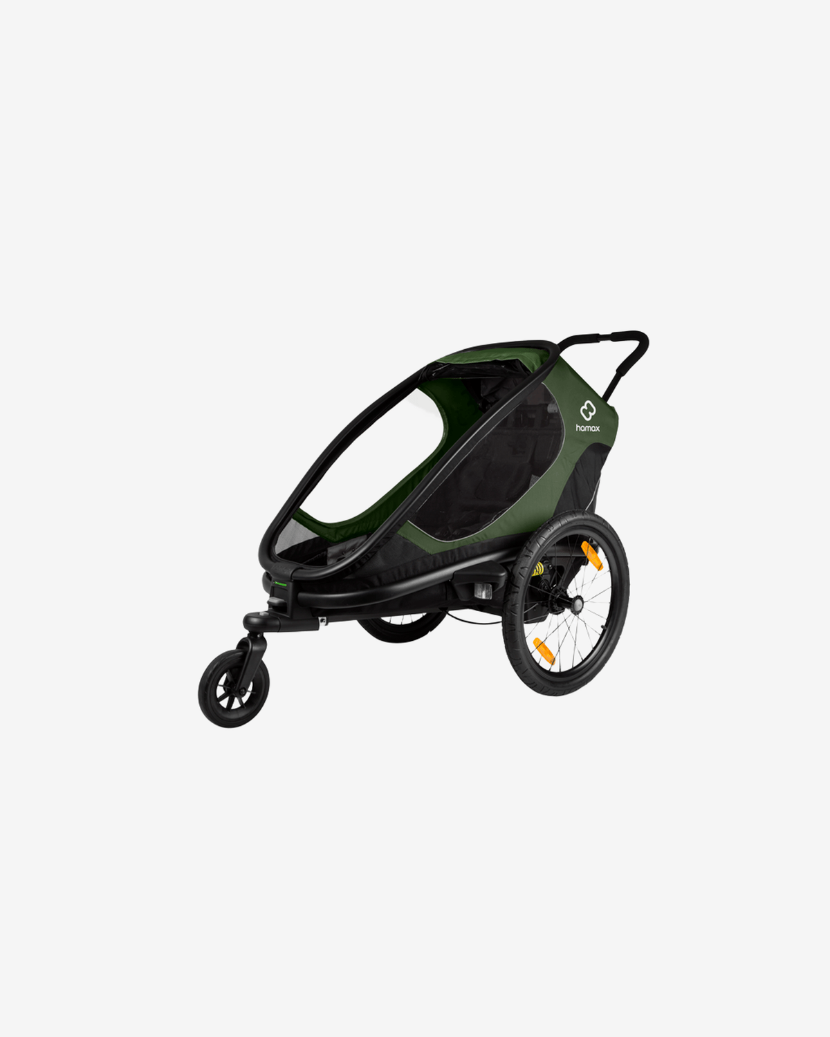 Hamax Outback Sykkelvogn & Barnevogn, Plass til ett barn | Singel Bicycle Trailer