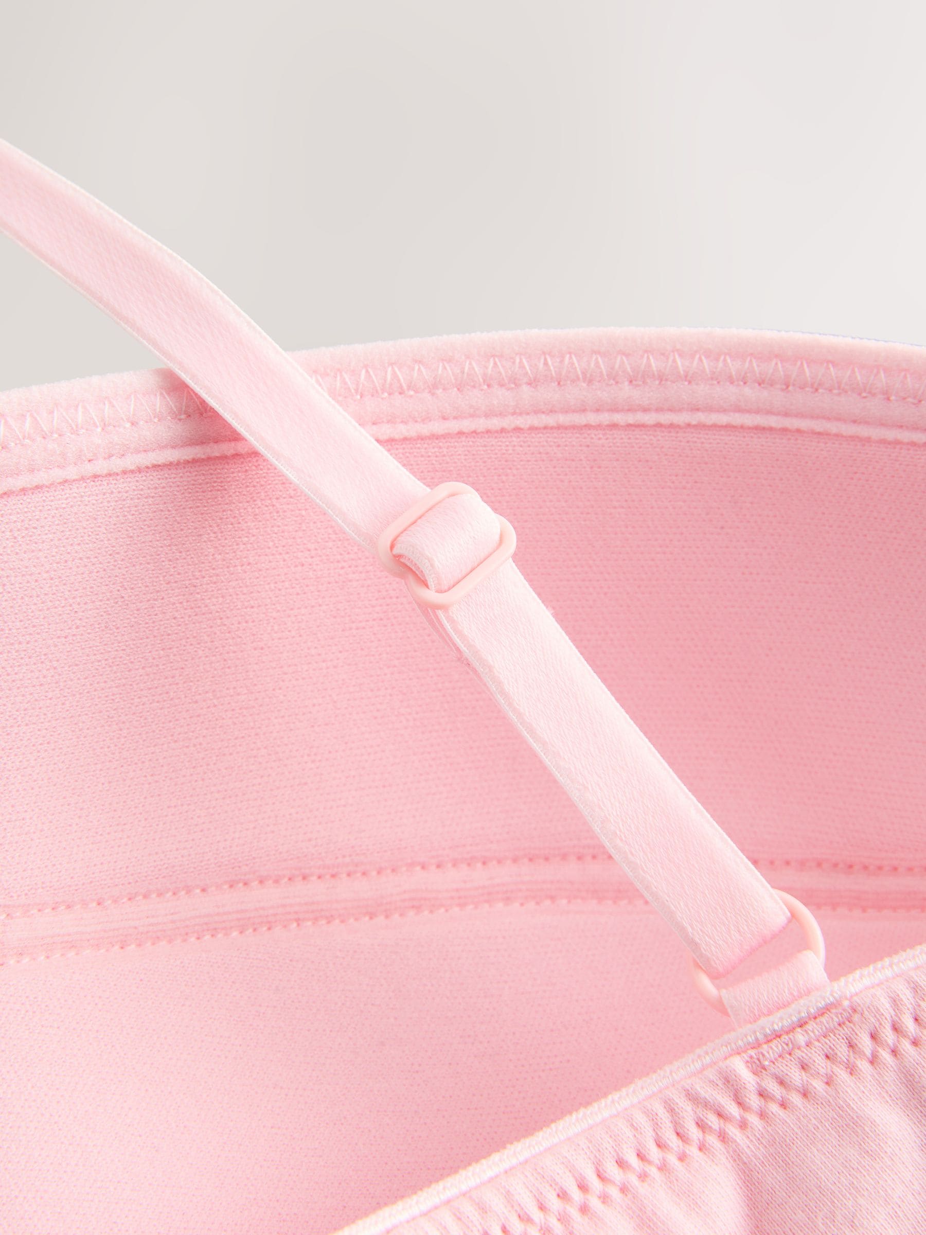 Wit/roze - Set van 2 sportbeha's