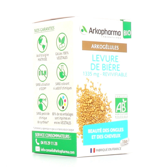 Arkogélules Levure de bière Bio gélules