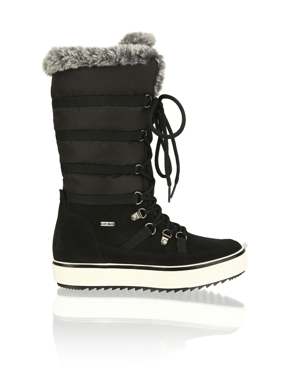 Nubukleder Snowboot
