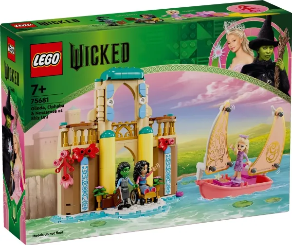 LEGO Wicked 75681 Glinda, Elphaba og Nessarose på Shiz-universitetet