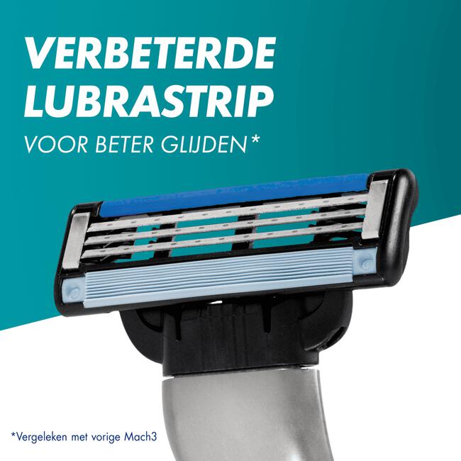 Gillette Mach3 Navulmesjes 8 Stuks