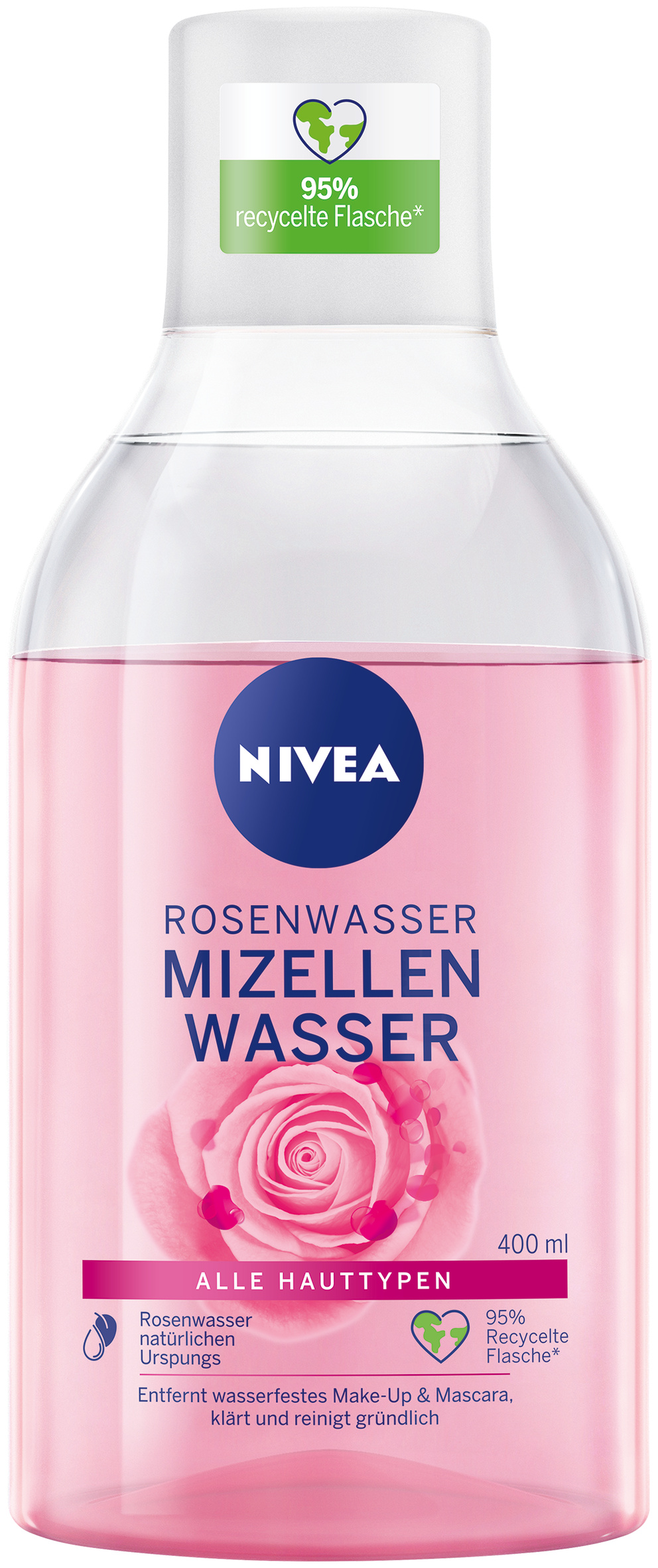 Nivea Mizellenwasser<br>400 ml, Rosenwasser