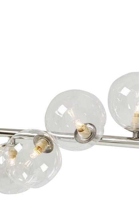 KARE DESIGN Retrofit Pendellampe SCALA BALLS chromfarbig