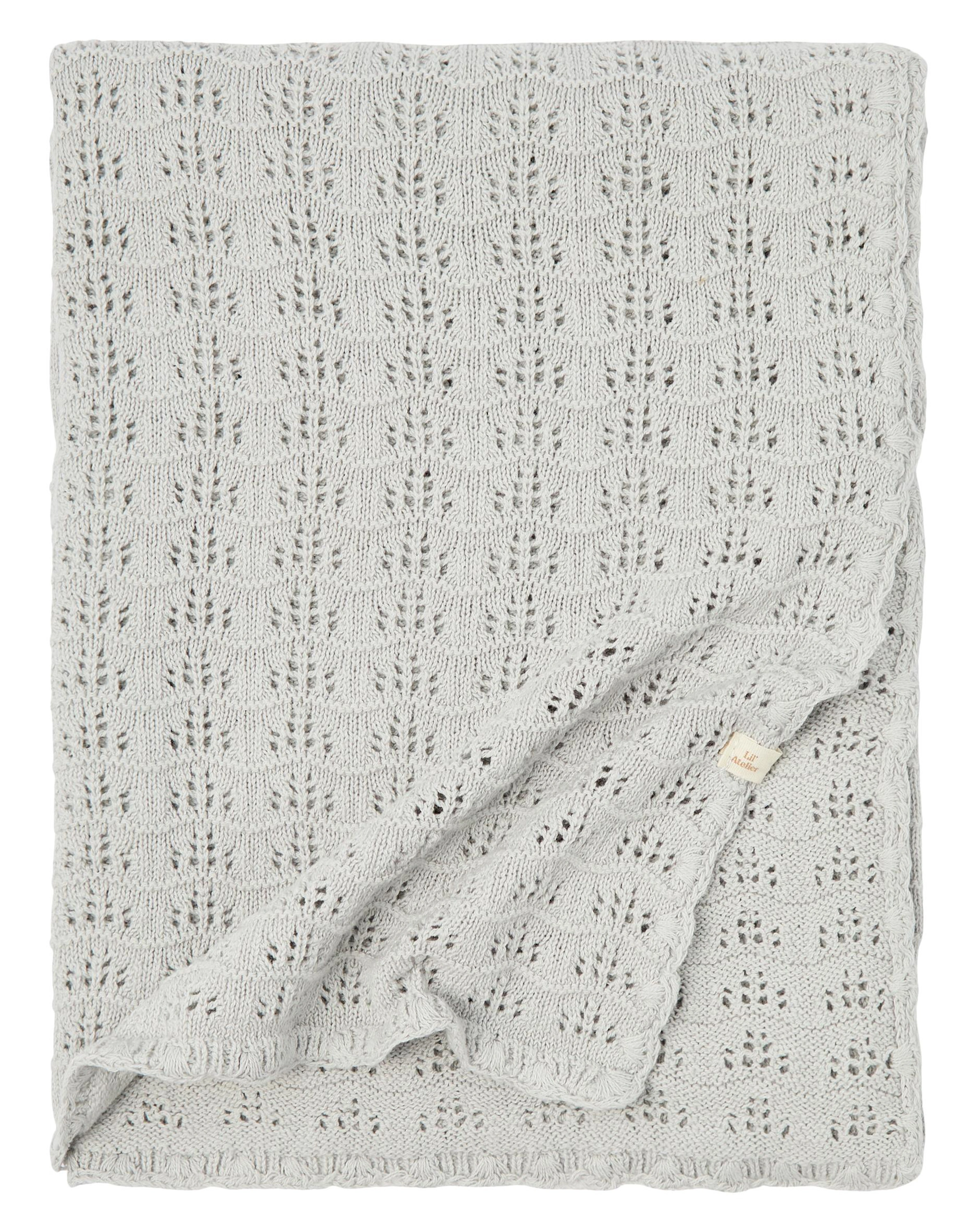 Babydecke NBNDOVA KNIT in harbor mist