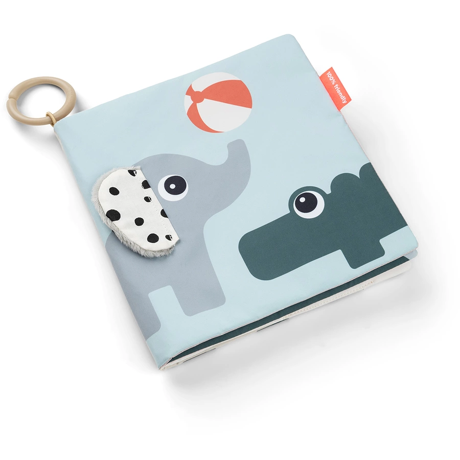 Done by Deer™ Tummy Time Stoffbuch Deer Friends, bunt