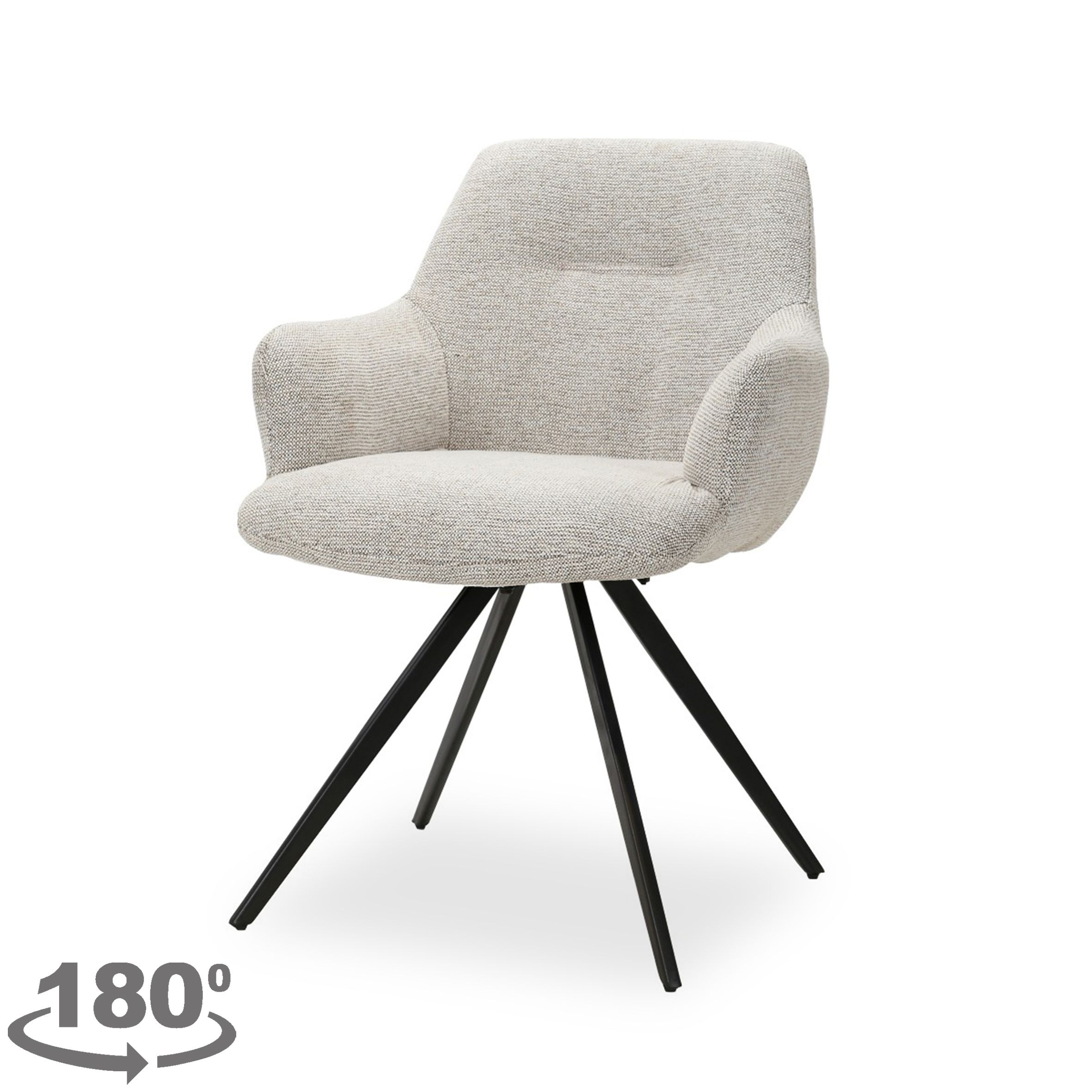 Eetkamerstoel Sneak Natural Doreen B61 x D65 x H83 cm