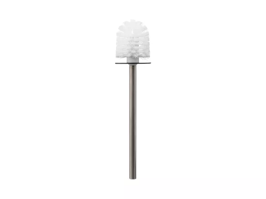 Brosse WC avec support en céramique Blanc mat